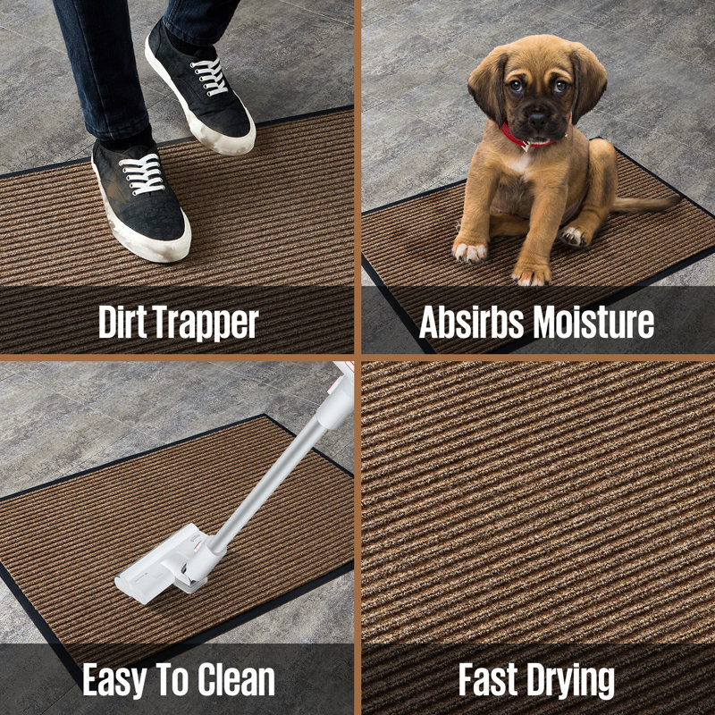 Ebern Designs Alem Non Slip Indoor Outdoor Door Mat Reviews
