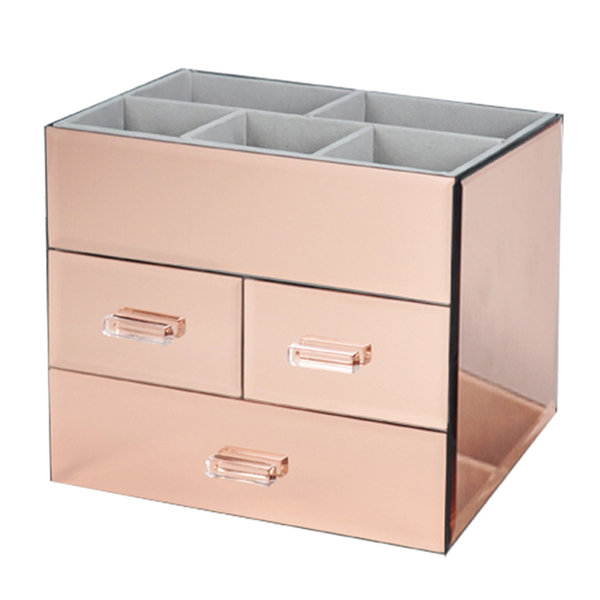 Mirrored Makeup Storage Wayfair