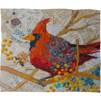 Details about   Cardinal Bird Love Never Dies Quilt Blanket Fleece Blanket