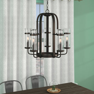 Go to store & view more images Poteau 5-Light Shaded Chandelier by Trent Austin Design