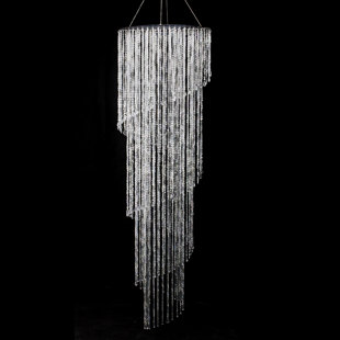 swirl chandelier
