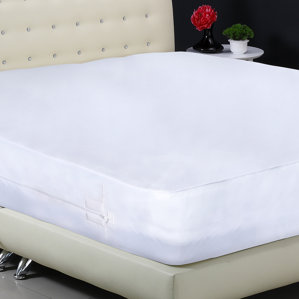 Aller Zip Smooth Anti-Allergy and Bed Bug Proof Hypoallergenic Waterproof Mattress Protector by Protect-A-Bed