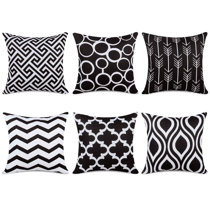 coussins decoratifs couleur noir wayfair ca