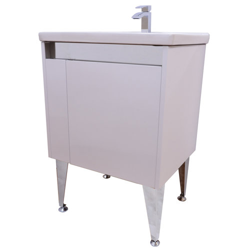 Orren Ellis Spears 24 Single Bathroom Vanity With Faucet Wayfair