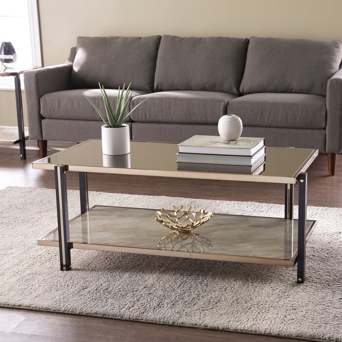 Everly Quinn Coffee Table with Storage | Wayfair