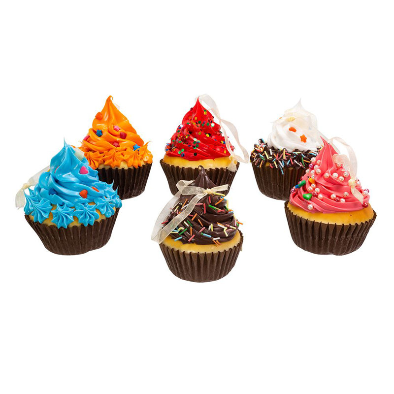 Kurt Adler 6 Piece Foam Cupcake Hanging Figurine Set Reviews Kurt Adler 6 Piece Foam Cupcake Hanging Figurine Set Reviews