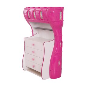 Princess 4 Drawer Dresser