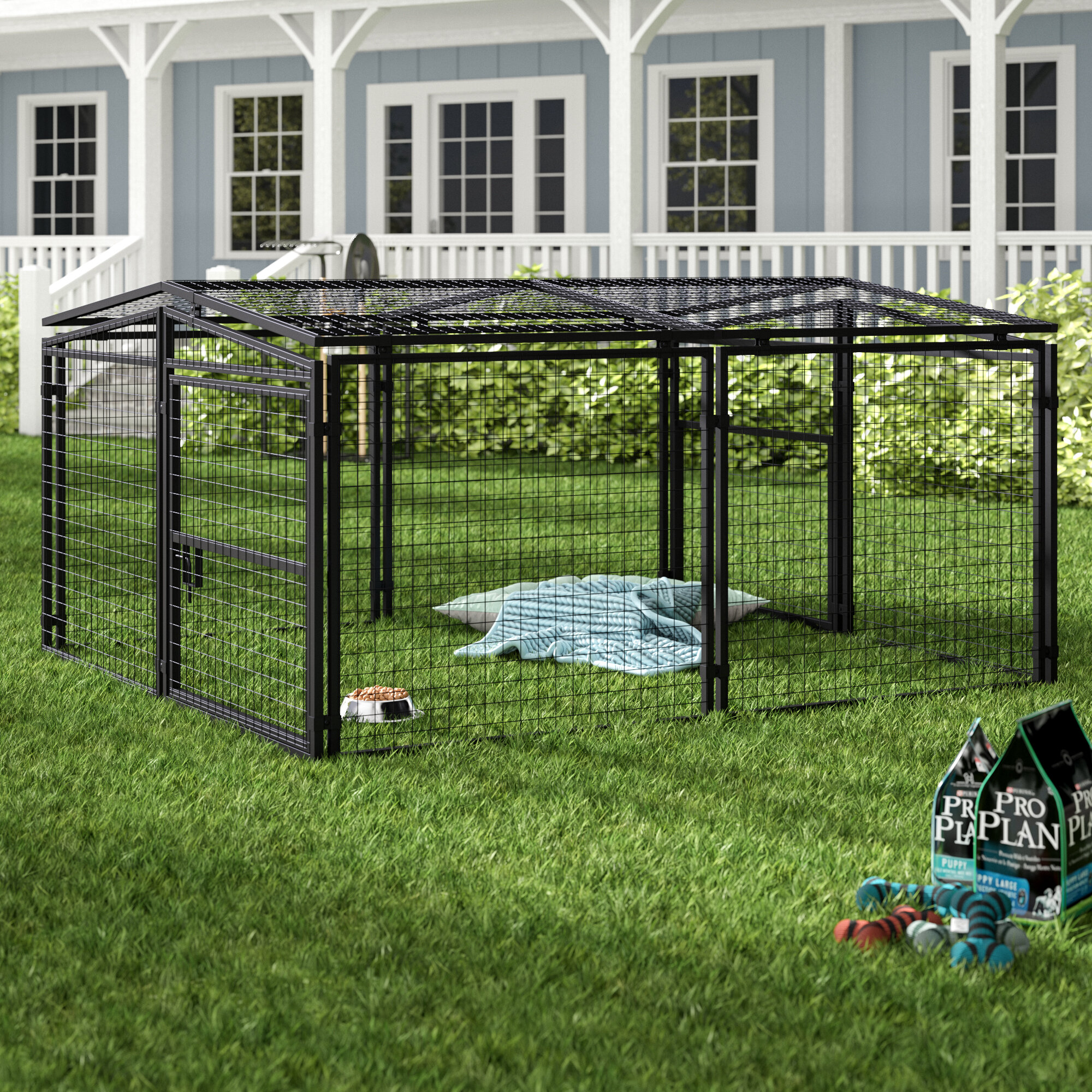 welded wire dog pens