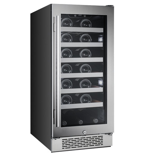 27 Bottle Single Zone Built-In Wine Cooler