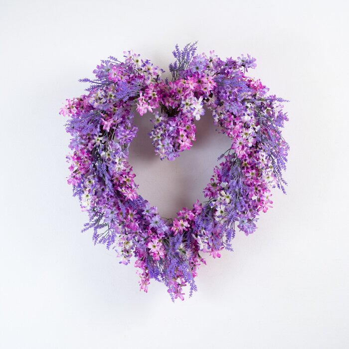 Purple Flower Wreaths
