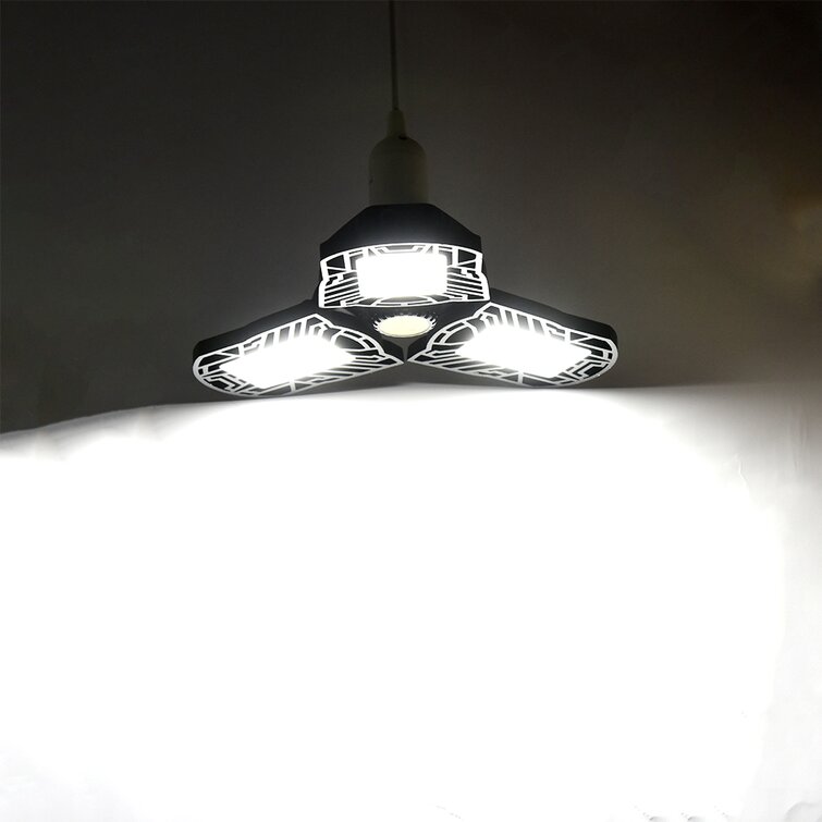 LED Garage Lights Motion Activated Deformable LED Garage Ceiling Light Shop Lamp