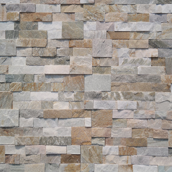 Koni Stone Forrest 6" x 24" Natural Stone Stacked Stone ...