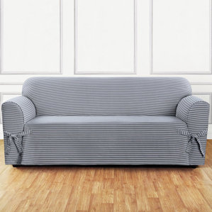 Box Cushion Sofa Slipcover by Sure Fit