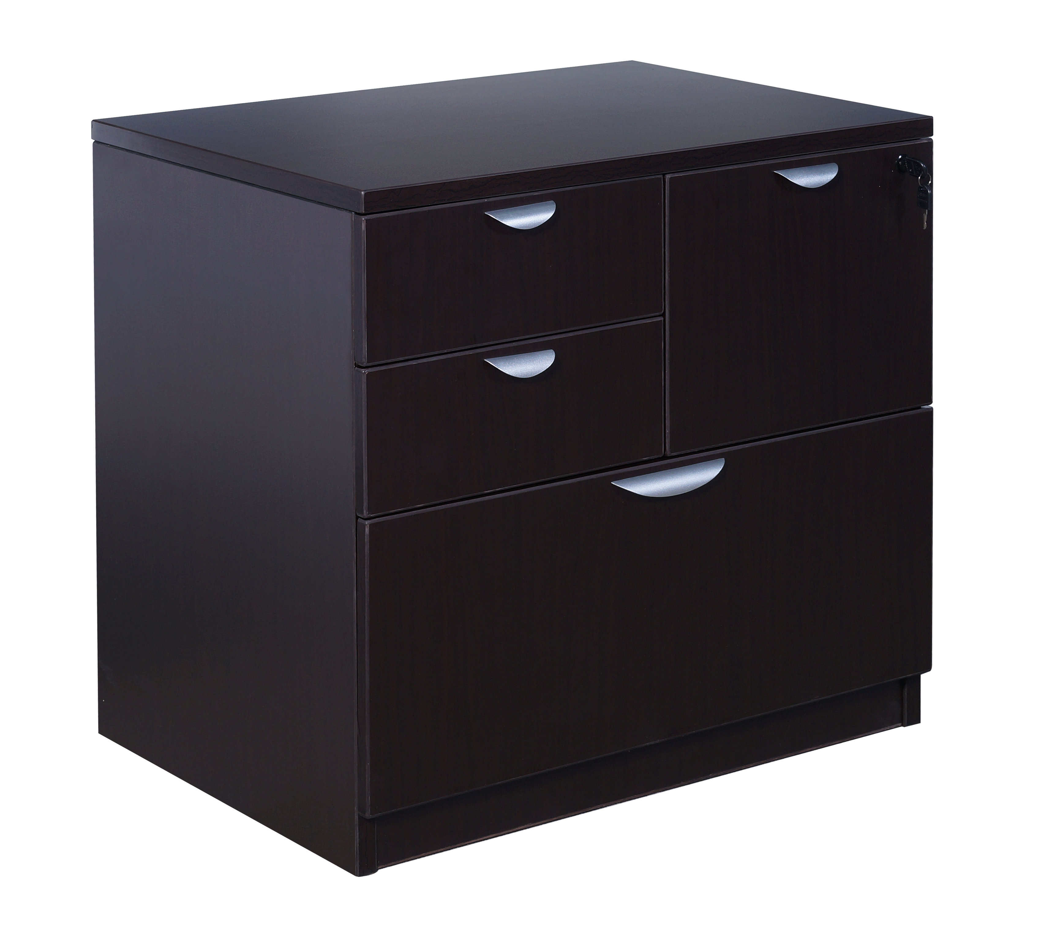 Symple Stuff Park Avenue 4 Drawer Combo File Reviews Wayfair