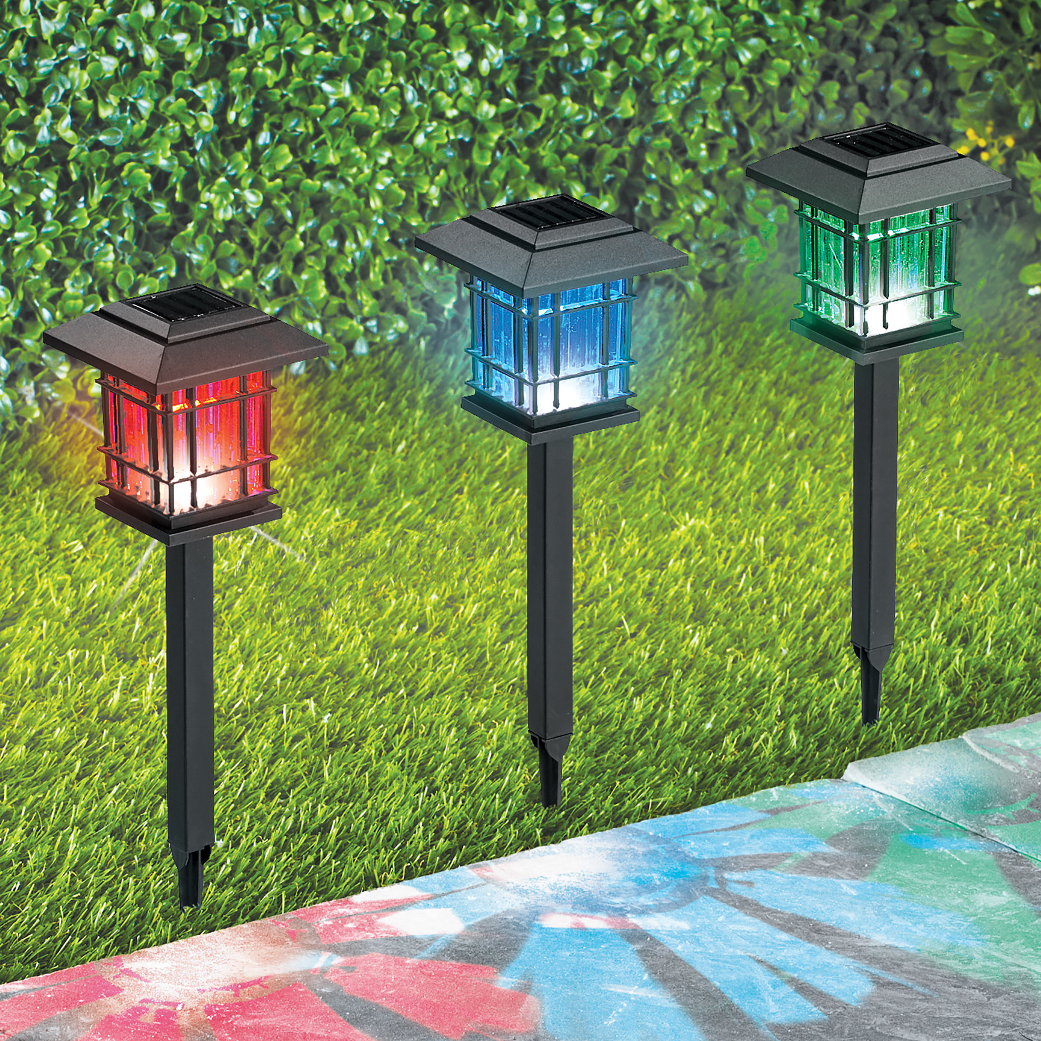 paradise solar pathway lights