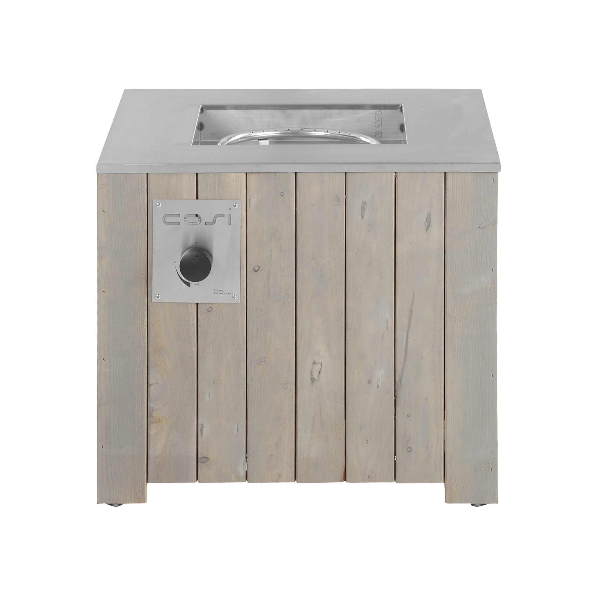 Belfry Heating Lisa 70 Light Douglas Wood And Stainless Steel