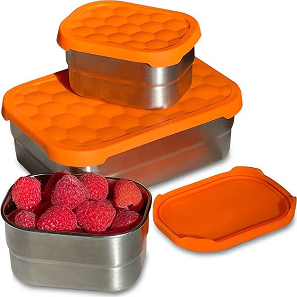 Metal Roll Top Lid Cake Bread Box kitchen Anti Fly Food Storage Box Containers H