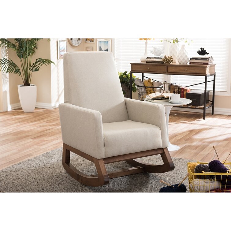 wayfair modern rocking chair