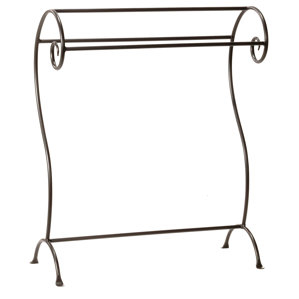 Waterbury Quilt Rack by Stone County Ironworks