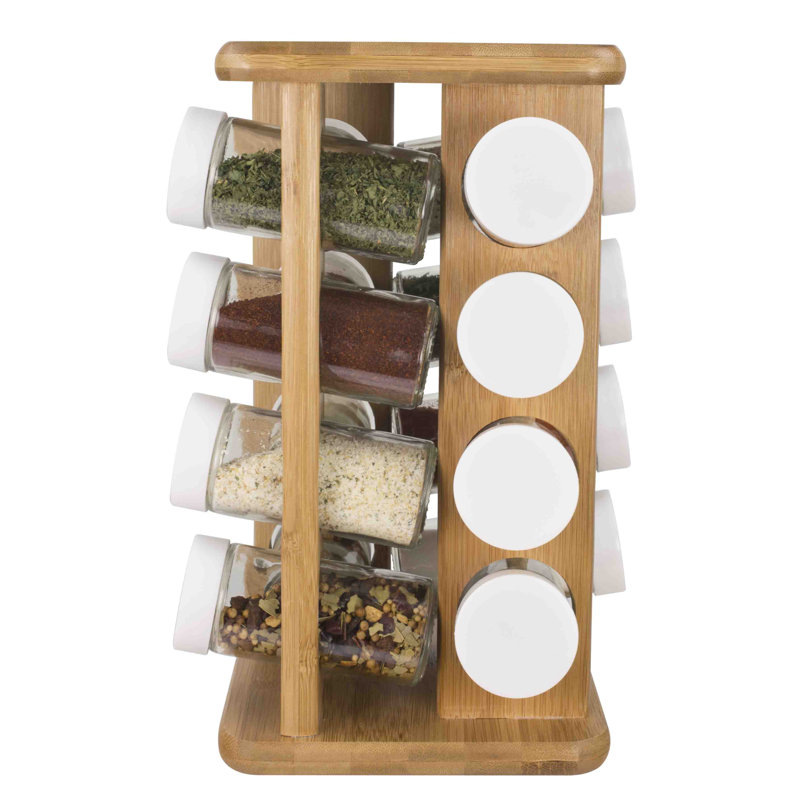 Bay Isle Home 16 Spice Jar & Rack Set & Reviews | Wayfair