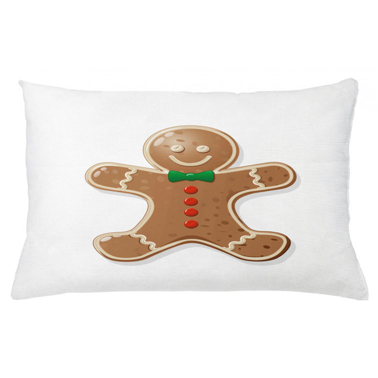 gingerbread pillow