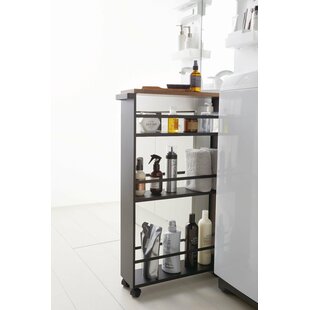 Details about   Rolling 4 Tiers Shelf Slim Can Spice Rack Holder Cart Kitchen Storage Cabinet