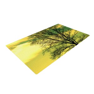 Robin Dickinson Tree Sky Green Area Rug