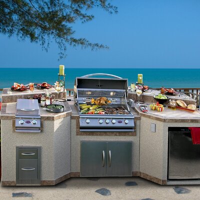 Grill Included Outdoor Kitchen Islands You'll Love in 2019 ...