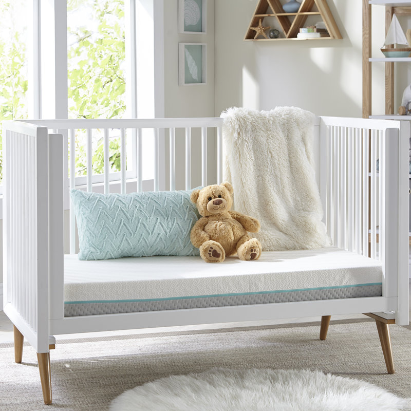 Tempur Pedic 2 Stage Waterproof Standard Crib Toddler Mattress Tempur Pedic 2 Stage Waterproof