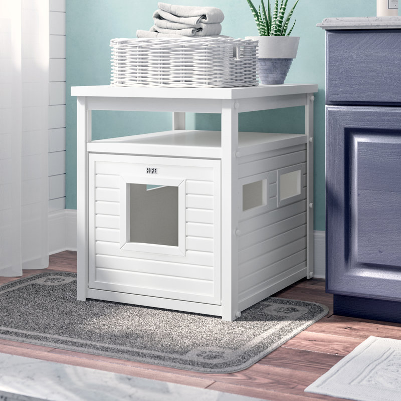 end table litter box enclosure