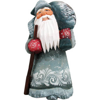 G Debrekht Masterpiece Signature Guarded Kids Father Frost Santa Figurine Wayfair