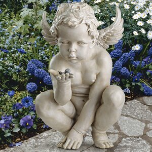 Life's Mysteries Cherub Statue