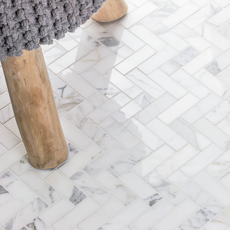 Ivy Hill Tile 1 X 3 Straight Edge Natural Stone Mosaic Sheet Floor Use Tile Reviews Wayfair