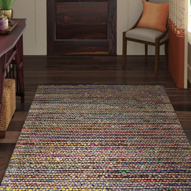 World Menagerie Weber Handmade Flatweave Multicolor Area Rug Reviews Wayfair