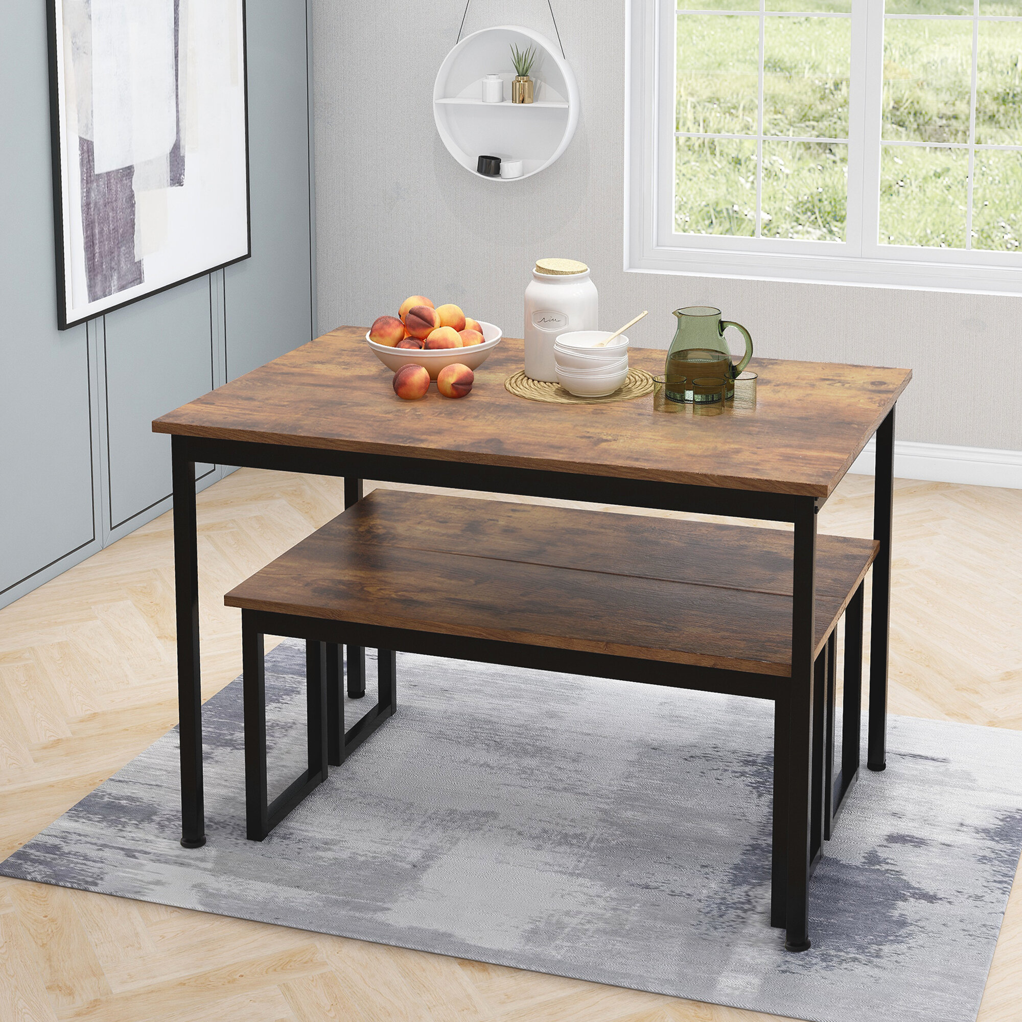 breakfast nook dinette set