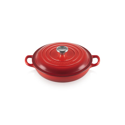 Le Creuset Signature Enameled Cast Iron Braiser with Lid