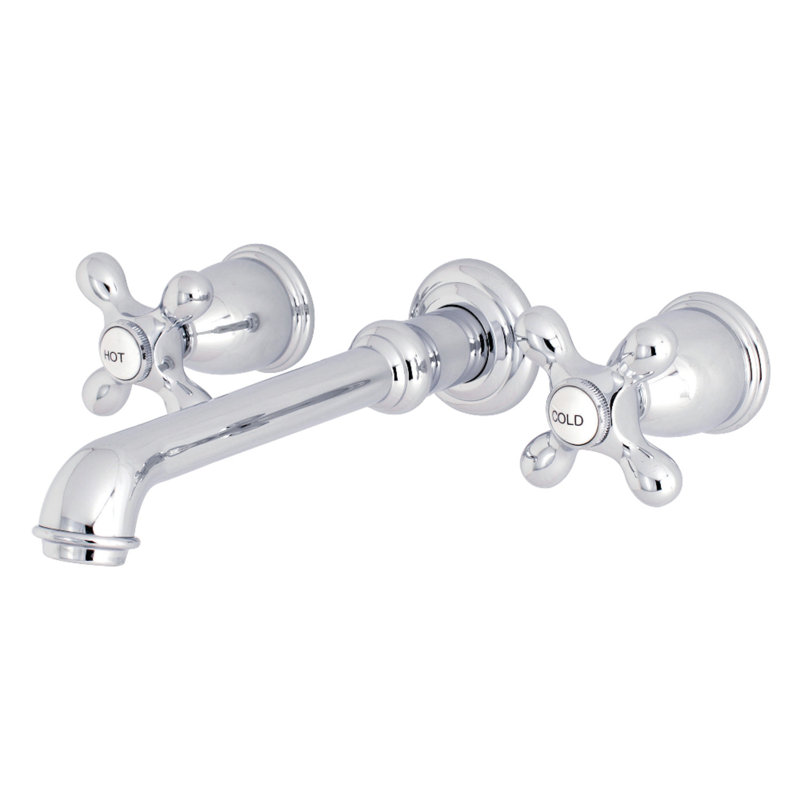 Kingston Brass English Country Double Handle Wall Mounted Tub Spout Wayfair