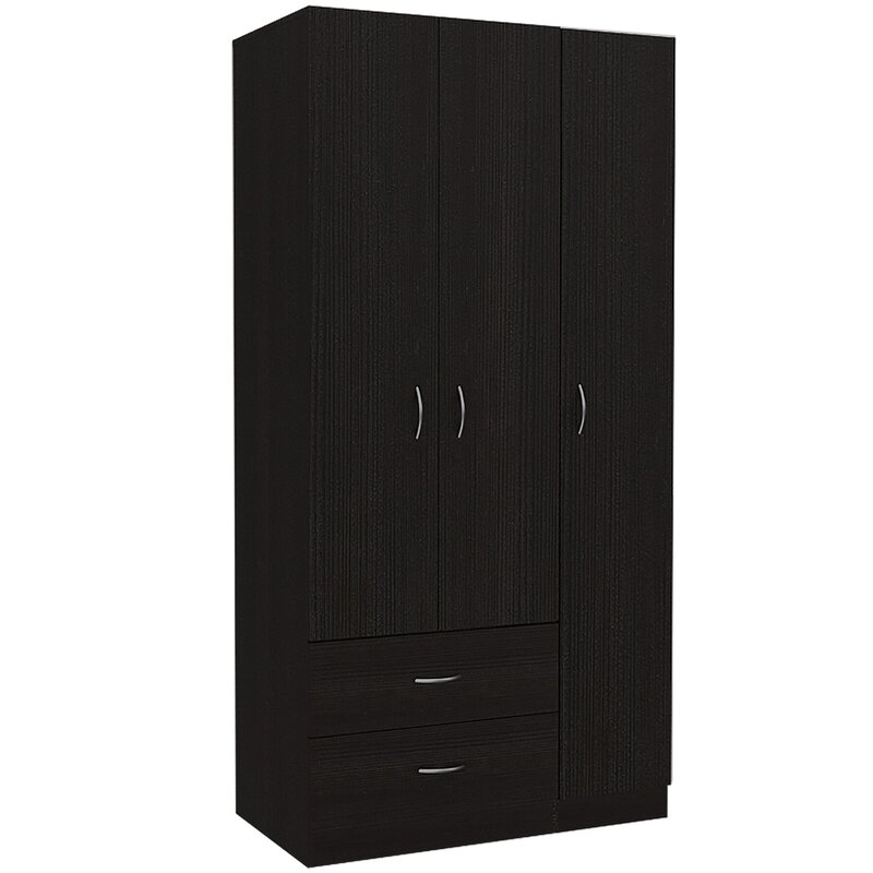 Rebrilliant Collection 1 Wardrobe Armoire Reviews Wayfair