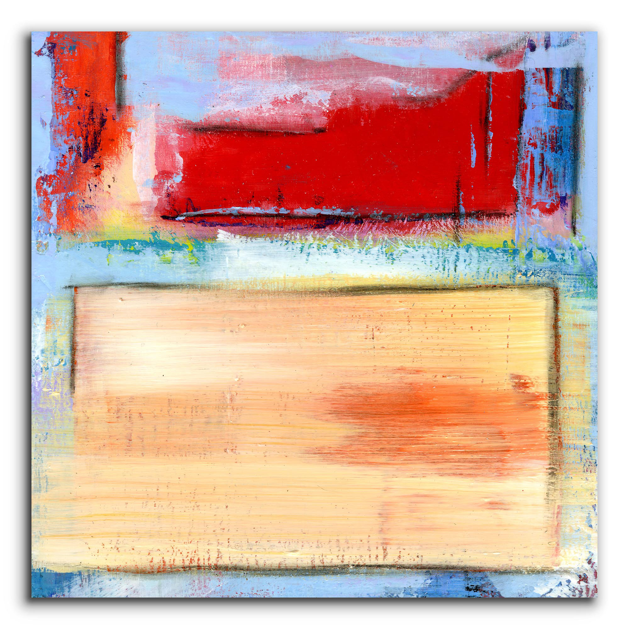 Orren Ellis Frame by Elana Richardson Unframed Painting on Metal