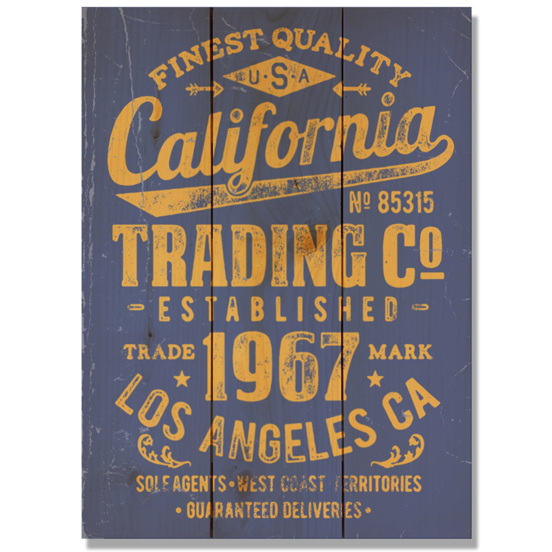 Daydream Hq California Trading Company Vintage Advertisement On