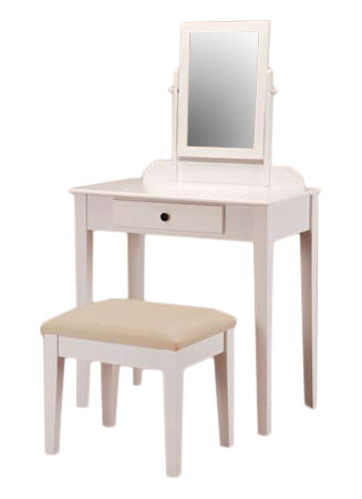 Mcgraw Vanity Set with Stool and Mirror