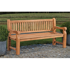 Gartenbank Jartaison aus Teakholz von Home & Haus