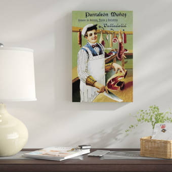 East Urban Home Cooks No Hay Fiesta Sin Arroz Granito Vintage Advertisement On Canvas Wayfair