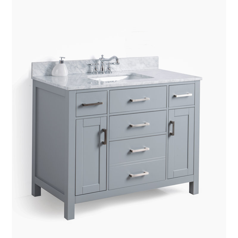 Ivy Bronx Pendergrass 42 Single Bathroom Vanity Set Wayfair