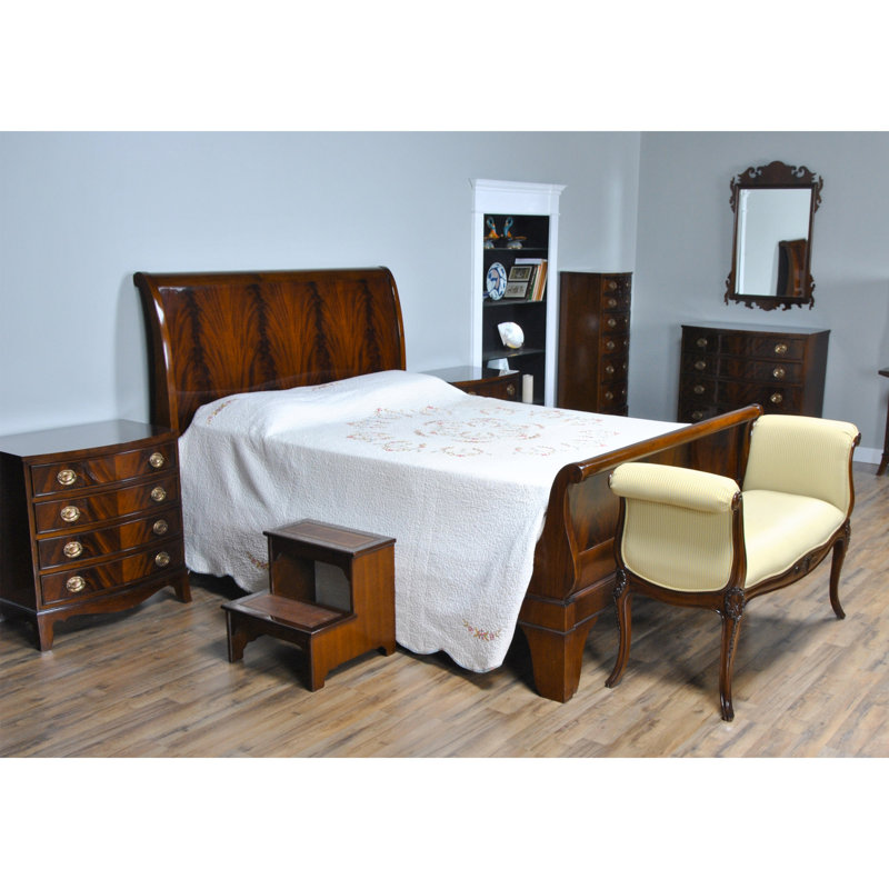 Niagara Extra Long Twin Solid Wood Low Profile Storage Four Poster Bed Wayfair
