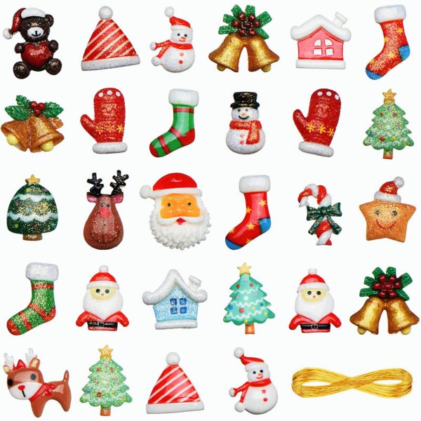 Dollhouse Miniature Christmas Ornaments Approx 5 Fine Glass Balls 5/8" 