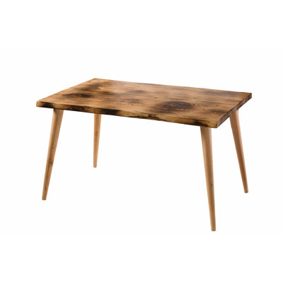 Ryan Solid Wood Dining Table Union Rustic
