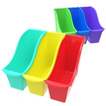 Storex Sorting and Crafts Tray Portable Cubby Bin Set of 48 