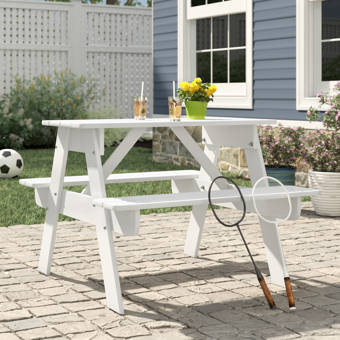 epping adjustable height kids 3 piece rectangular table and chair set