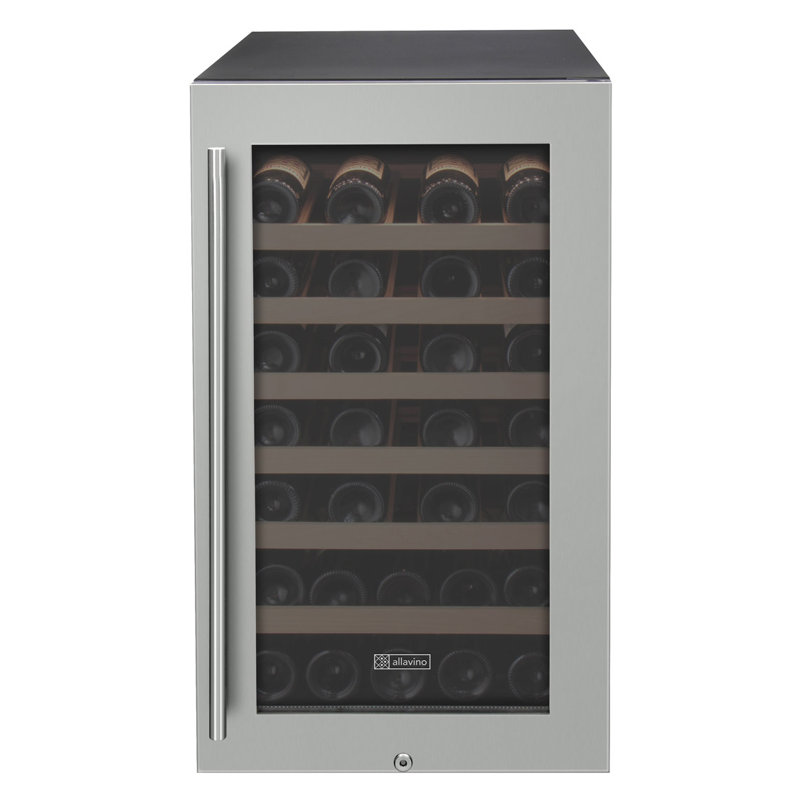 43 Bottle Refrigerator Single Zone Wine Cooler